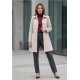 ABRIGO SASTRE BEIGE MUJER ROBERTO BASSI WOMAN