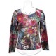 CAMISETA ESTAMPADA DE PUNTO DE MUJER PORTAROSSA