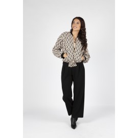 CHAQUETA BOMBER JAQUARD BICOLOR MUJER BOGUAR