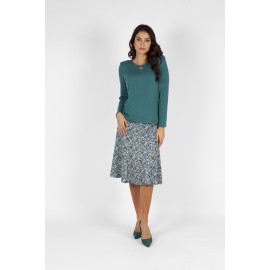 FALDA ESTAMPADA LANOSA MUJER BOGUAR 