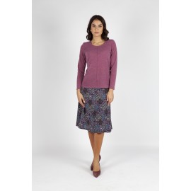 FALDA ESTAMPADA LANOSA MUJER BOGUAR 