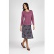 FALDA ESTAMPADA LANOSA MUJER BOGUAR 