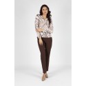 CAMISETA ESTAMPADA LANOSA PICO MUJER BOGUAR