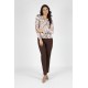 CAMISETA ESTAMPADA LANOSA PICO MUJER BOGUAR