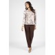 CAMISETA ESTAMPADA LANOSA PICO MUJER BOGUAR
