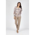 CAMISETA ESTAMPADA LANOSA  MUJER BOGUAR