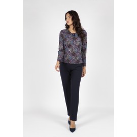CAMISETA ESTAMPADA PICO MUJER BOGUAR