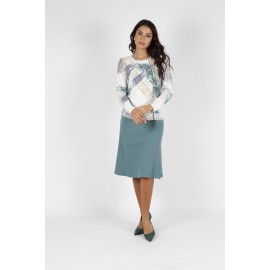 CAMISETA ESTAMPADA LANOSA  MUJER BOGUAR