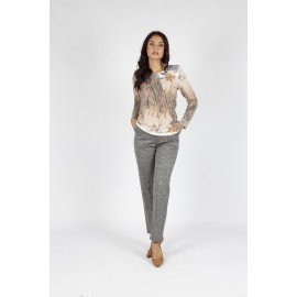 CAMISETA ESTAMPADA LANOSA  MUJER BOGUAR