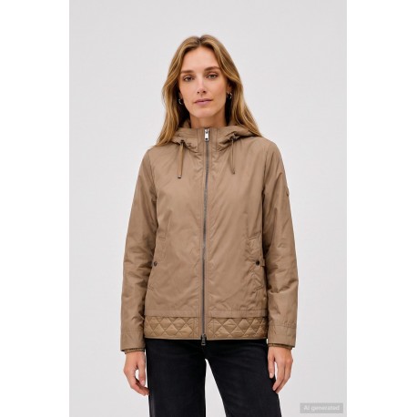 PARKA CON CAPUCHA CAMEL MUJER BARBARA LEBEK