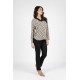BLUSON ESTAMPADO GEOMETRICO MUJER BOGUAR