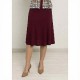 FALDA LANOSA VINO MUJER BOGUAR 