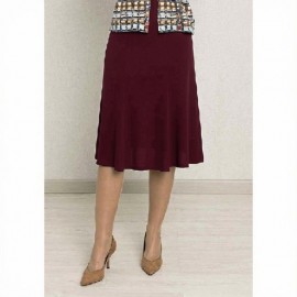 FALDA LANOSA VINO MUJER BOGUAR 