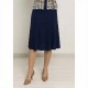 FALDA LANOSA AZUL MARINO MUJER BOGUAR 