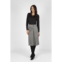 FALDA MIDI GRIS MUJER BOGUAR 