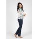 Camiseta lanosa estampada mujer boguar