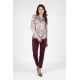CAMISA DE PUNTO ESTAMPADA MUJER BOGUAR