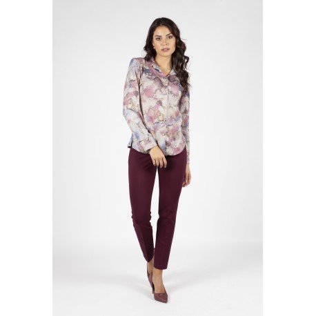 CAMISA DE PUNTO ESTAMPADA MUJER BOGUAR