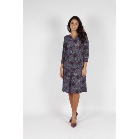 VESTIDO ESTAMPADO MUJER BOGUAR