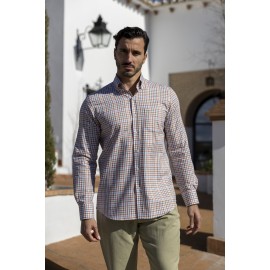 CAMISA CUADROS VILLELA CARLOS CORDOBA HOMBRE