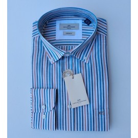 CAMISA RAYAS TERGAL CARLOS CORDOBA HOMBRE