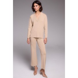 JERSEY DE PUNTO PICO MUJER TACHY ZUCCA +COLORES