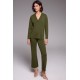 PANTALON TOBILLERO DE PUNTO DESAGUJADO MUJER ZUCCA +COLORES