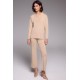 PANTALON TOBILLERO DE PUNTO DESAGUJADO MUJER ZUCCA +COLORES