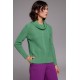 JERSEY VERDE TRENZADO MUJER TACHY ZUCCA