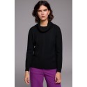 JERSEY NEGRO TRENZADO MUJER TACHY ZUCCA