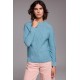 JERSEY TURQUESA TRENZADO MUJER TACHY ZUCCA