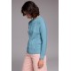 JERSEY TURQUESA TRENZADO MUJER TACHY ZUCCA