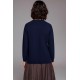 CHAQUETA ARAN TRENZA BOLSILLOS azul marino MUJER TACHY ZUCCA