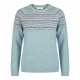 JERSEY DE PUNTO AZUL CON CENEFA