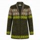 CHAQUETA PUNTO KAKI ABIERTA MUJER MCM