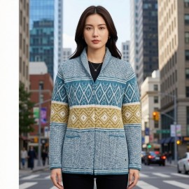 CHAQUETA PUNTO  ABIERTA MUJER MCM