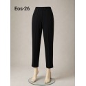PANTALON TOBILLERO NEGRO MUJER SISSUS MODA