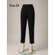 PANTALON TOBILLERO NEGRO MUJER SISSUS MODA