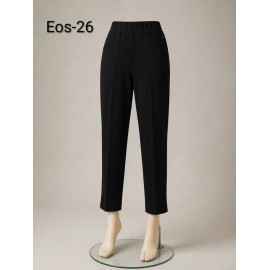 PANTALON TOBILLERO NEGRO MUJER SISSUS MODA