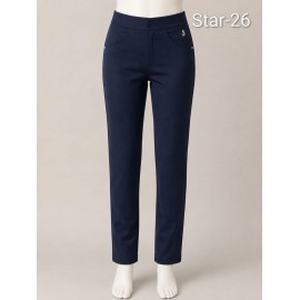 PANTALON PITILLO AZUL MARINO MUJER SISSUS MODA