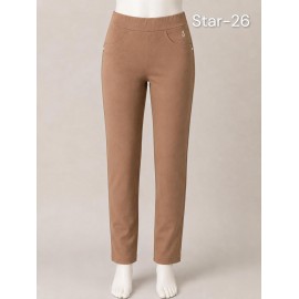 PANTALON PITILLO CAMEL MUJER SISSUS MODA