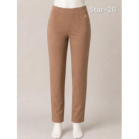 PANTALON PITILLO CAMEL MUJER SISSUS MODA
