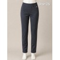 PANTALON PITILLO GRIS MUJER SISSUS MODA