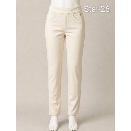 PANTALON PITILLO CRUDO MUJER SISSUS MODA