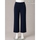 PANTALON CROPED AZUL MARINO MUJER SISSUS MODA