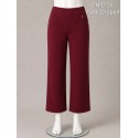 PANTALON CROPED GRANATE MUJER SISSUS MODA