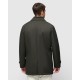 Gabardina de hombre con dos bolsillos inclinados - Pertegaz - Verde oscuro