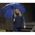 CHAQUETA COMBINADA AZUL MARINO MUJER MCM