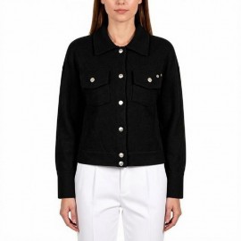 CHAQUETA NEGRA MUJER MCM