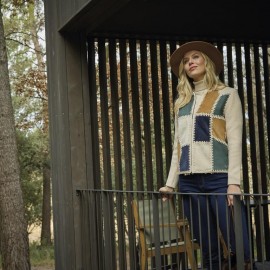 CHAQUETA PATCHWORD MUJER MCM